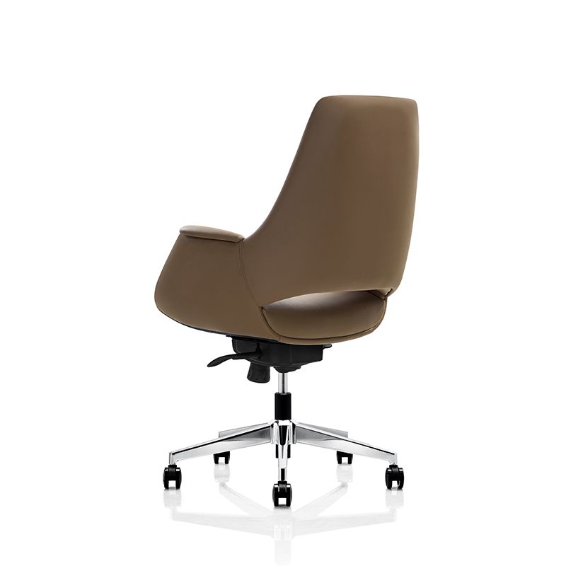 Swivel pu leather chair