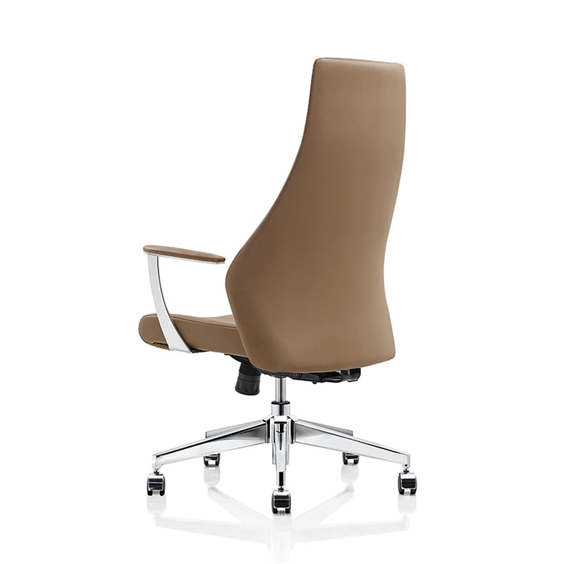 Executive leather home office chair