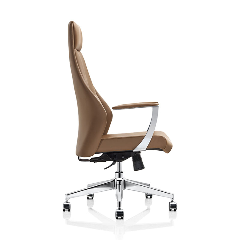 Executive leather home office chair